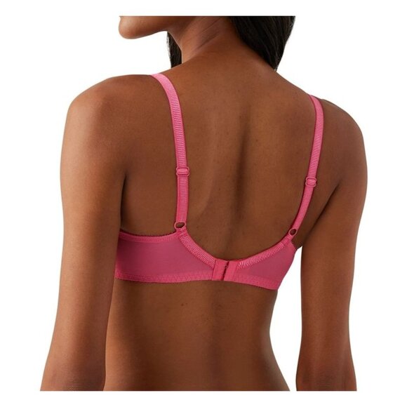 Wacoal Black La Femme Plunge Underwire Molded Cup T-Shirt Bra 36C - Picture 6 of 7